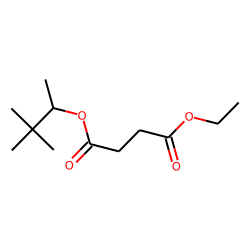 Succinic acid, 3,3-dimethylbut-2-yl ethyl ester