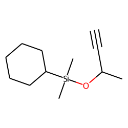 2-Cyclohexyldimethylsilyloxybut-3-yne