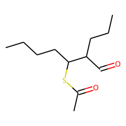 3-(Acetylthio)-2-propylheptanal