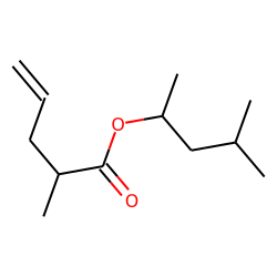 4-Pentenoic acid, 2-methyl-, 4-methyl-2-pentyl ester