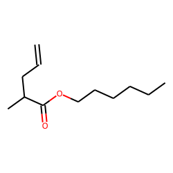 4-Pentenoic acid, 2-methyl-, hexyl ester
