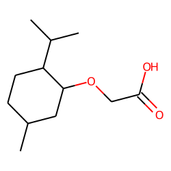 Levo-menthoxyacetic acid