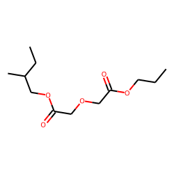 Diglycolic acid, 2-methylbutyl propyl ester