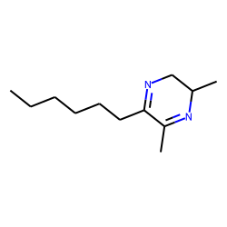 2-hexyl-3,5-dimethyl-5,6-dihydropyrazine