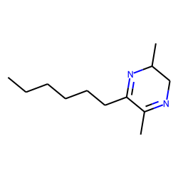 3-hexyl-2,5-dimethyl-5,6-dihydropyrazine