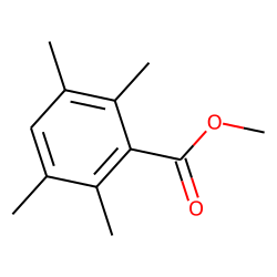 2,3,5,6-(CH3)4-C6H-COOCH3
