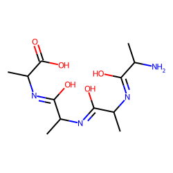 L-Alanine, N-[N-(N-L-alanyl-L-alanyl)-L-alanyl]-