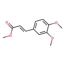 2-Propenoic acid, 3-(3,4-dimethoxyphenyl)-, methyl ester, trans