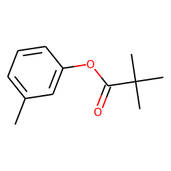2,2-Dimethylpropanoic acid, 3-methylphenyl ester