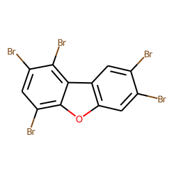 1,2,4,7,8-pentabromo-dibenzofuran