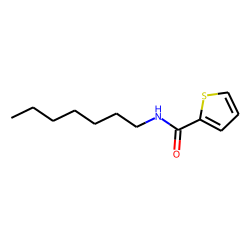 2-Thiophenecarboxamide, N-heptyl-