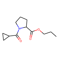 L-Proline, N-(cyclopropylcarbonyl)-, propyl ester