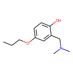 2-[(Dimethylamino)methyl]-4-propoxyphenol