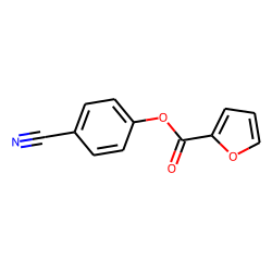 2-Furoic acid, 4-cyanophenyl ester
