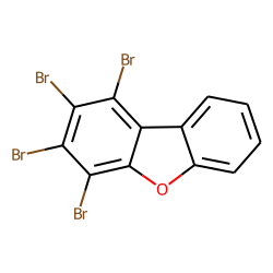 1,2,3,4-tetrabromo-dibenzofuran