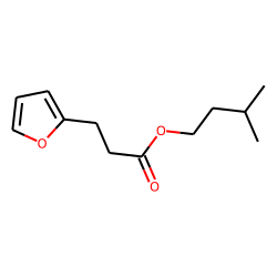 2-Furanpropanoic acid, 3-methylbutyl ester