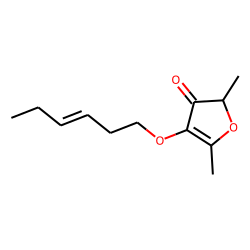 2,5-Dimethyl-4-(3-hexenoyl)-3(3H)furanone