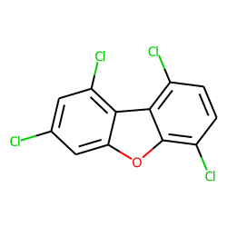 Dibenzofuran, 1,3,6,9-tetrachloro