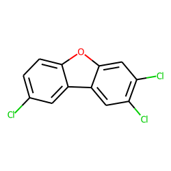 Dibenzofuran, 2,3,8-trichloro