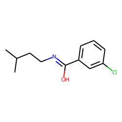 Benzamide, 3-chloro-N-(3-methylbutyl)-
