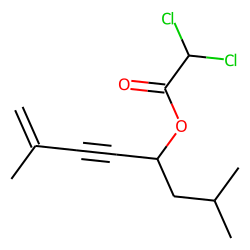 Dichloroacetic acid, 2,7-dimethyloct-7-en-5-yn-4-yl