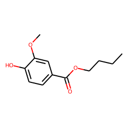 Vanillic acid, n-butyl ester