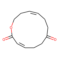 (3E,10Z)-Oxacyclotrideca-3,10-diene-2,7-dione