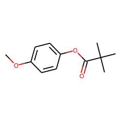 2,2-Dimethylpropanoic acid, 4-methoxyphenyl ester