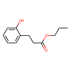 Propyl 3-(2-hydroxyphenyl)propanoate