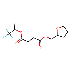 Succinic acid, 1,1,1-trifluoroprop-2-yl tetrahydrofurfuryl ester