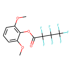 2,6-Dimethoxyphenol,heptafluorobutyrate