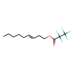 cis-3-Nonen-1-ol, pentafluoropropionate