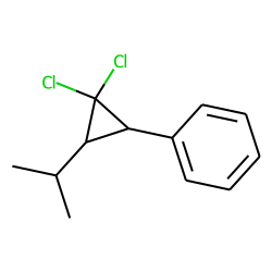 Cyclopropane, 1,1-dichloro-2-(1-methylethyl)-3-phenyl