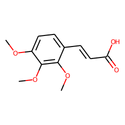 2,3,4-Trimethoxycinnamic acid