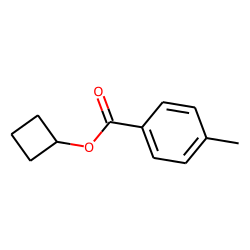 p-Toluic acid, cyclobutyl ester