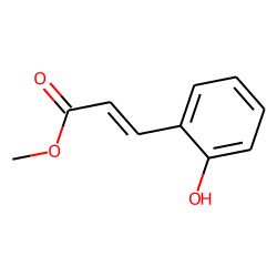 trans-2-Hydroxycinnamic acid, methyl ester