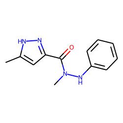 5-Methyl-2H-pyrazole-3-carboxylic acid, 1-methyl-2-phenylhydrazide
