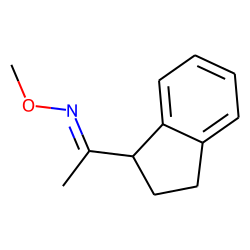 (E)-1-Indan-1-ylethanone methoxime