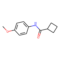 Cyclobutanecarboxamide, N-(4-methoxyphenyl)-