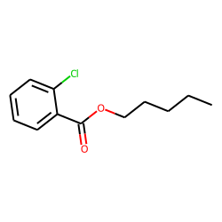 2-Chlorobenzoic acid, pentyl ester