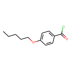 Benzoyl chloride, 4-(pentyloxy)-
