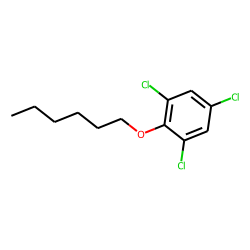 Hexyl 2,4,6-trichlorophenyl ether