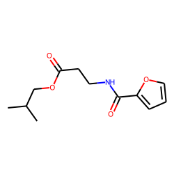 «beta»-Alanine, N-(2-furoyl)-, isobutyl ester