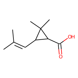 (1R-trans)-2,2-dimethyl-3-(2-methylprop-1-enyl)cyclopropanecarboxylic acid