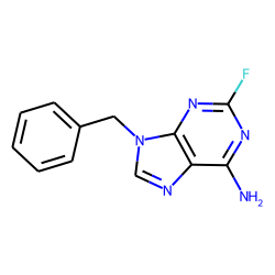 Adenine, 9-benzyl-2-fluoro-