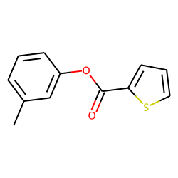 2-Thiophenecarboxylic acid, 3-methylphenyl ester