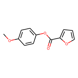 2-Furoic acid, 4-methoxyphenyl ester