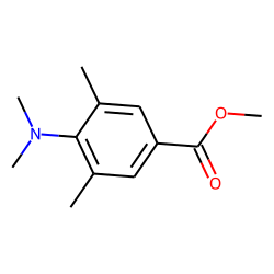 N,N,2,6-Tetramethylaniline,4-carboxylic acid, methyl ester