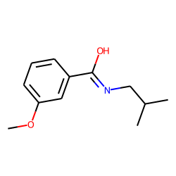 Benzamide, 3-methoxy-N-isobutyl-