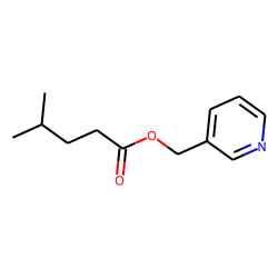 4-Methylvaleric acid, picolinyl ester